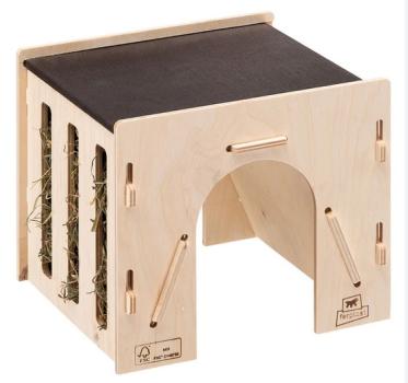 Nagerhaus mit Heuraufe